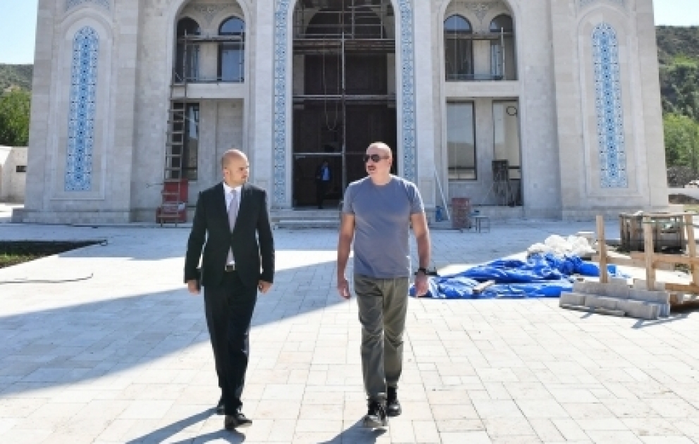 Zenguilan : visite de la mosquée urbaine en cours de construction MIS A JOUR VIDEO