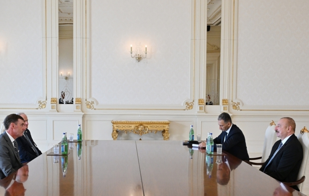 Prezident İlham Əliyev Beynəlxalq Astronavtika Federasiyasının prezidentini qəbul edib YENİLƏNİB VİDEO