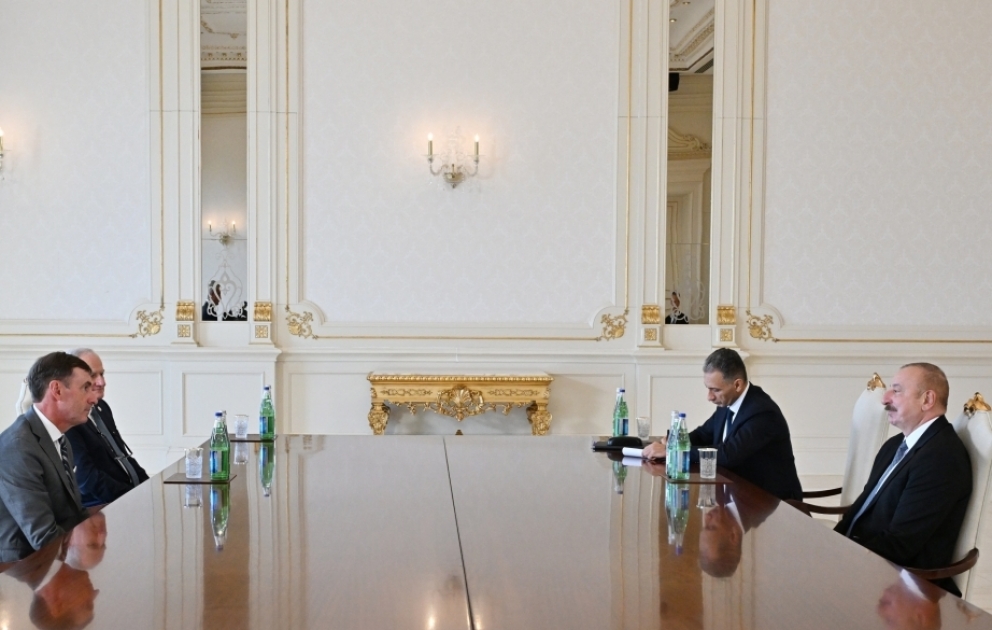 President Ilham Aliyev received president of International Astronautical Federation VIDEO