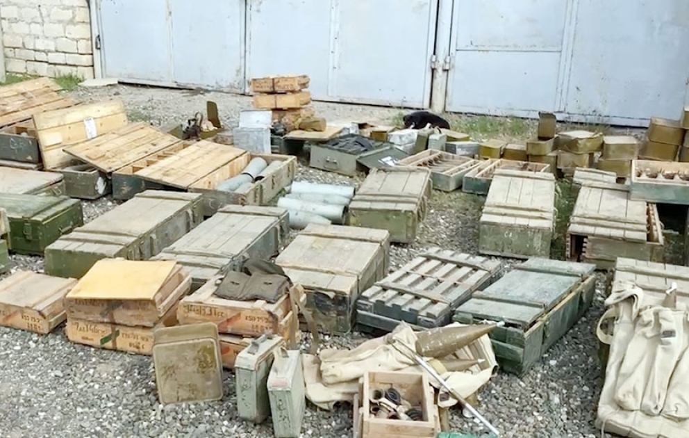 Next ammunition and combat vehicles seized in Aghdara, Defense Ministry VIDEO