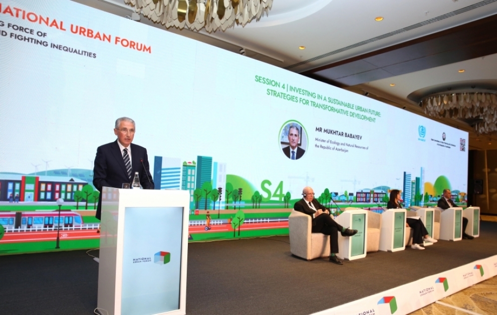 Nazir: Ekoloji problemlərin həlli dövlət siyasətinin prioritet vəzifələrindəndir VİDEO
