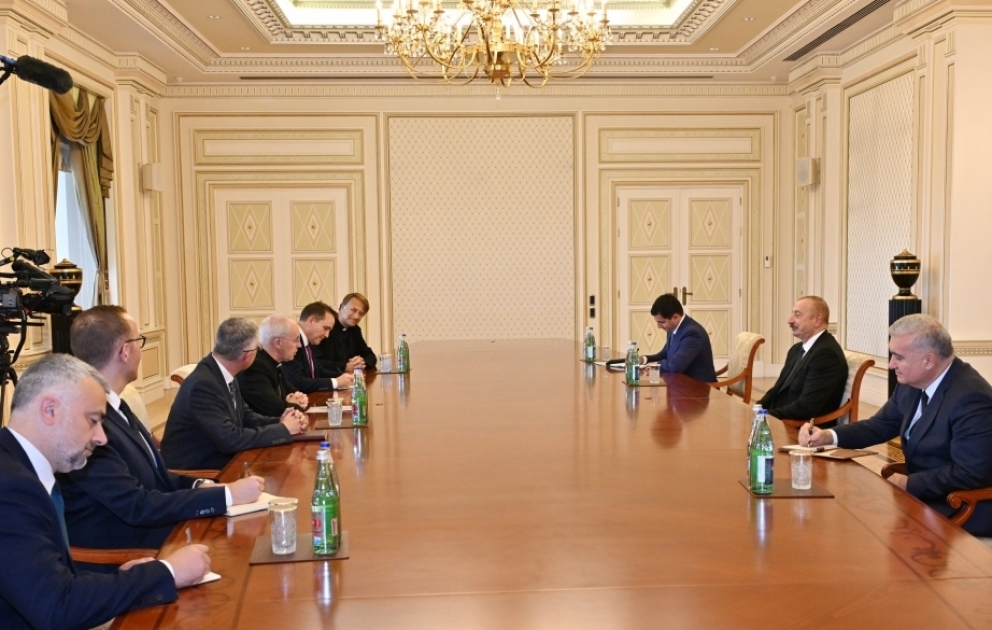 President Ilham Aliyev received head of Anglican Communion VIDEO