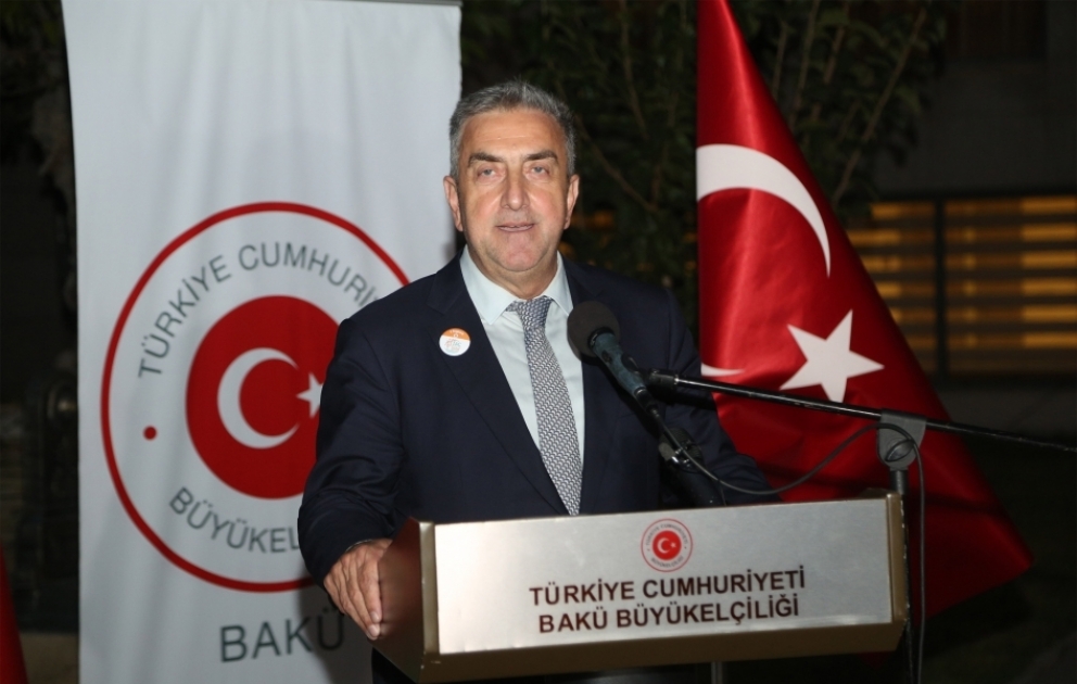 Türkiyə səfirliyində Beynəlxalq Astronavtika Konqresi çərçivəsində tədbir keçirilib VİDEO