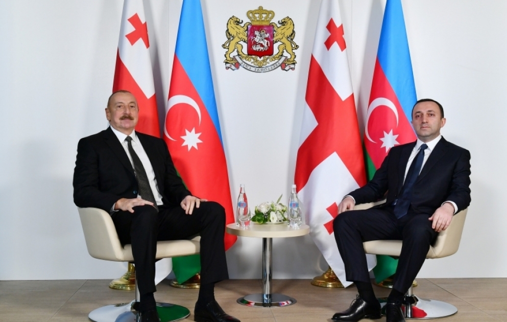 Состоялась встреча Президента Азербайджана Ильхама Алиева с премьер-министром Грузии Ираклием Гарибашвили один на один ОБНОВЛЕНО ВИДЕО