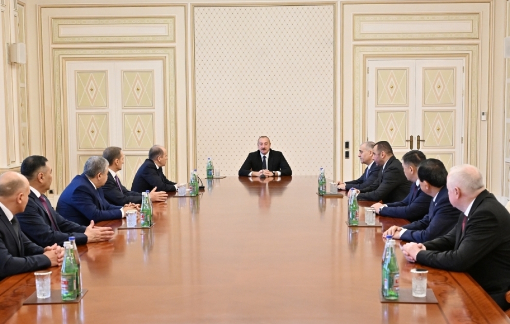 Президент Ильхам Алиев принял участников 53-го заседания Совета руководителей органов безопасности и специальных служб государств-участников СНГ ОБНОВЛЕНО ВИДЕО