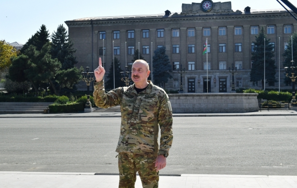 Azerbaijani President: The three clowns who call themselves “president” are waiting for their deserved punishment today VIDEO