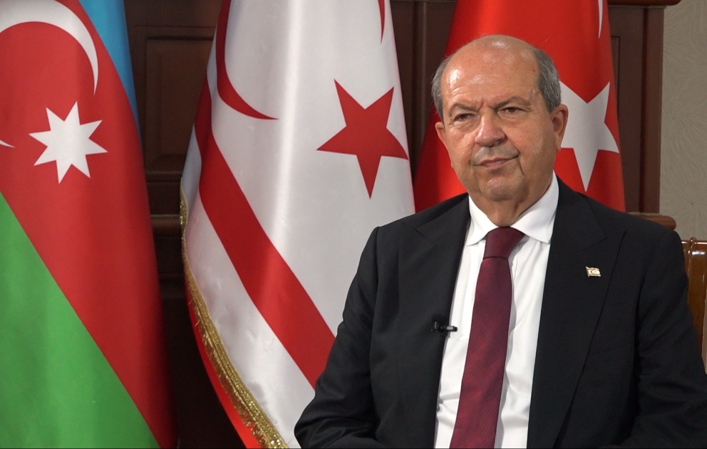 Şimali Kipr Türk Cümhuriyyətinin Prezidenti Ersin Tatarın AZƏRTAC-a məxsusi müsahibəsi VİDEO