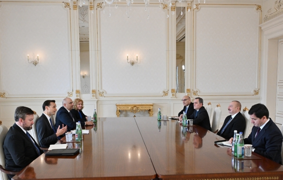 Президент Ильхам Алиев принял представителя Государственного департамента США  ОБНОВЛЕНО ВИДЕО