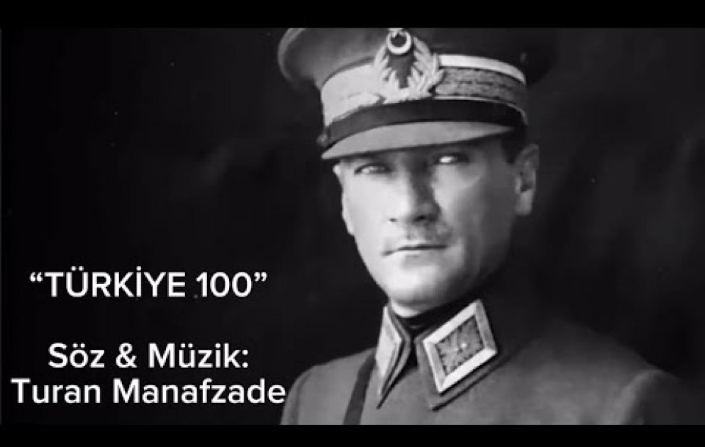 Azərbaycanın Əməkdar artisti Türkiyə Cümhuriyyətinin qurulmasının 100-cü ildönümü münasibətilə marş bəstələyib VİDEO