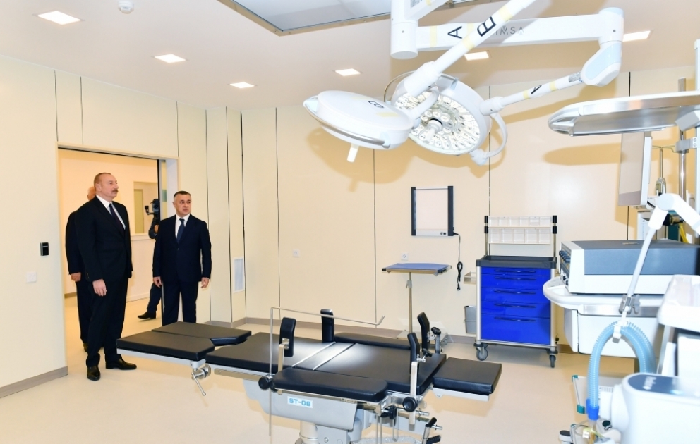 Le nouveau bâtiment de l’Hôpital urbain de Soumgaït n°2 ouvre ses portes VIDEO