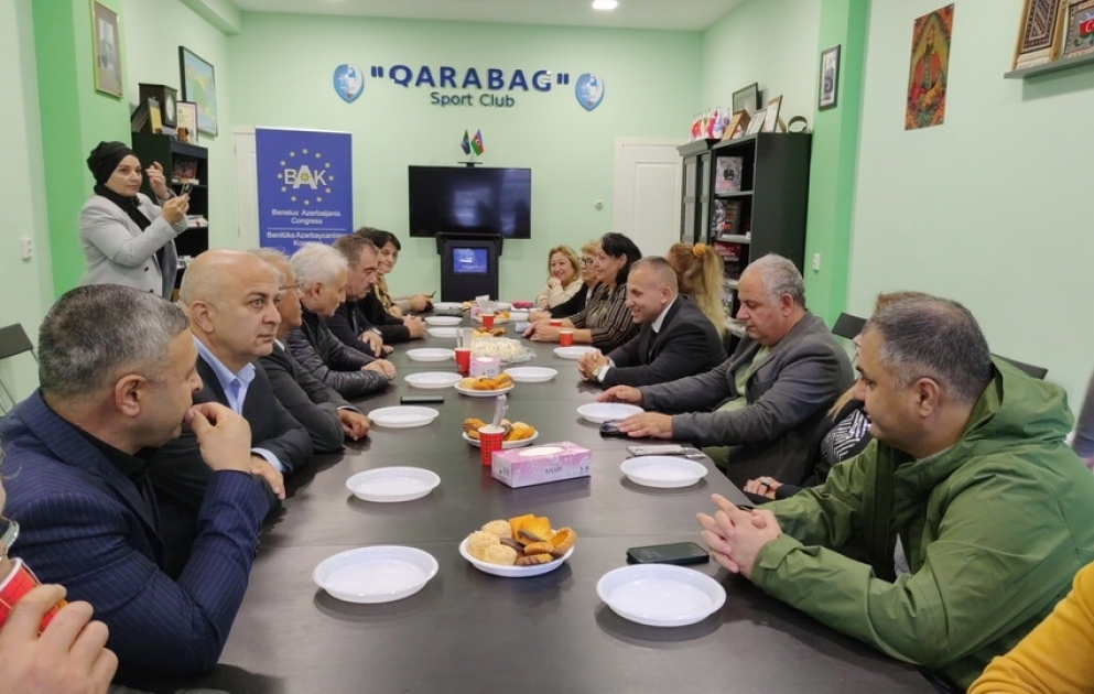 Rotterdamda soydaşlarımızla keçirilən görüşdə Qərbi Azərbaycana Qayıdış Konsepsiyasından danışılıb VİDEO