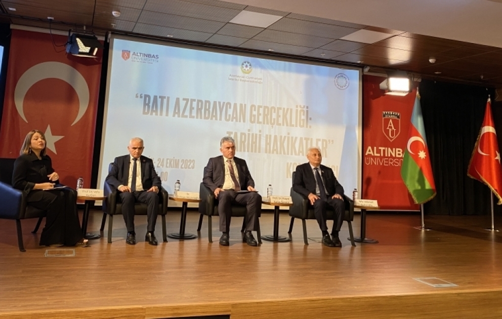 İstanbulda “Qərbi Azərbaycan gerçəkliyi: tarixi həqiqətlər” mövzusunda konfrans keçirilib VİDEO