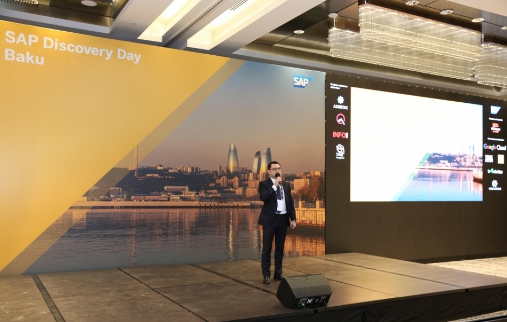 Bakıda “SAP Discovery Day Baku” forumu işə başlayıb VİDEO