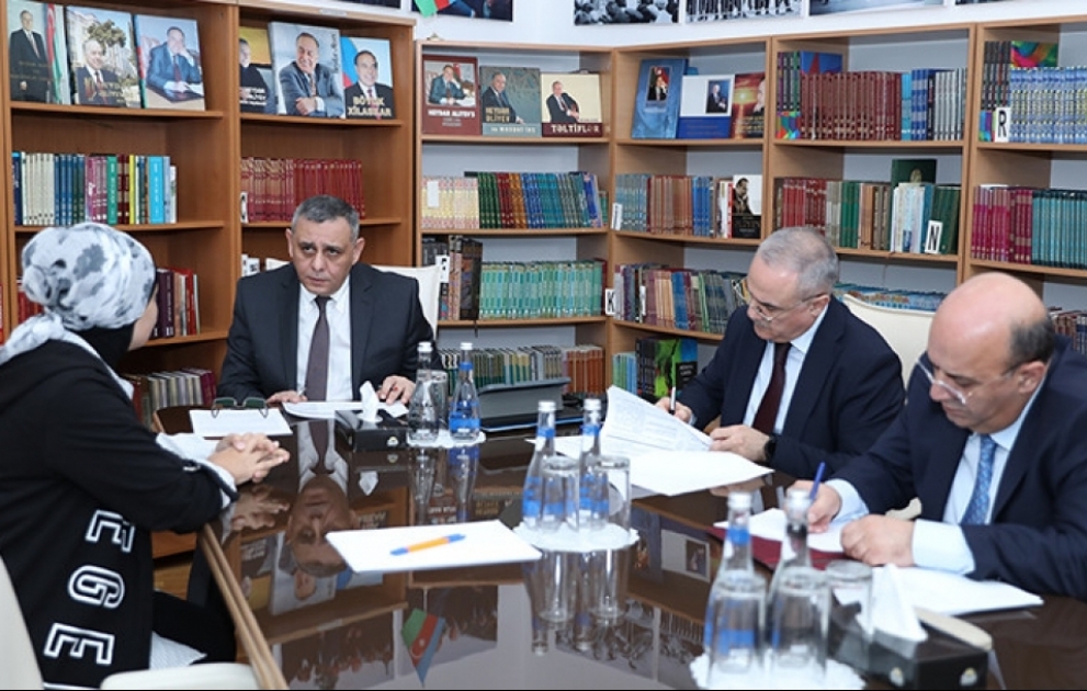 Səfərbərlik və Hərbi Xidmətə Çağırış üzrə Dövlət Xidmətinin rəisi Qazaxda vətəndaşlarla görüşüb VİDEO