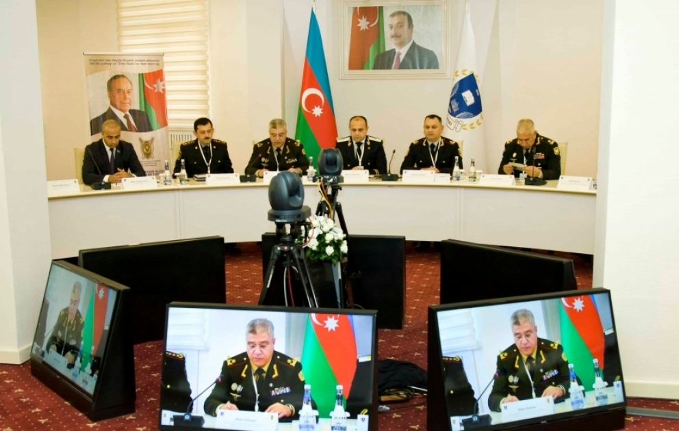 Polis Akademiyasında Zəfər tarixinə həsr olunan konfrans keçirilib VİDEO