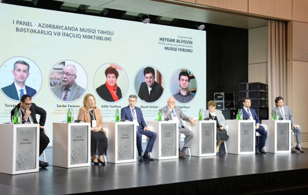 Musiqi Forumu panel sessiyalarla davam edir VİDEO
