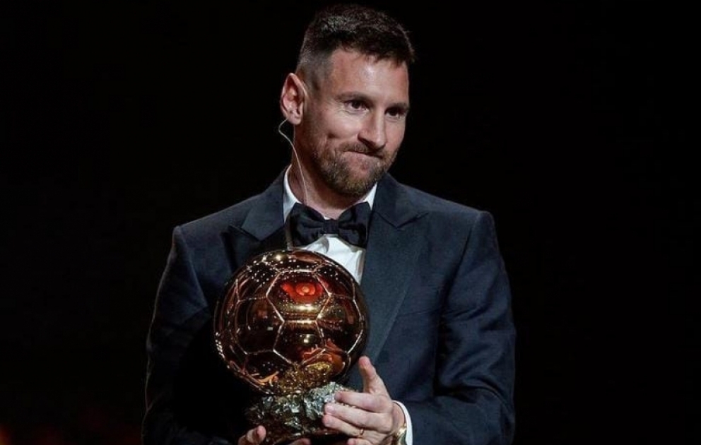 Lionel Messi wins 2023 Men's Ballon d'Or VIDEO