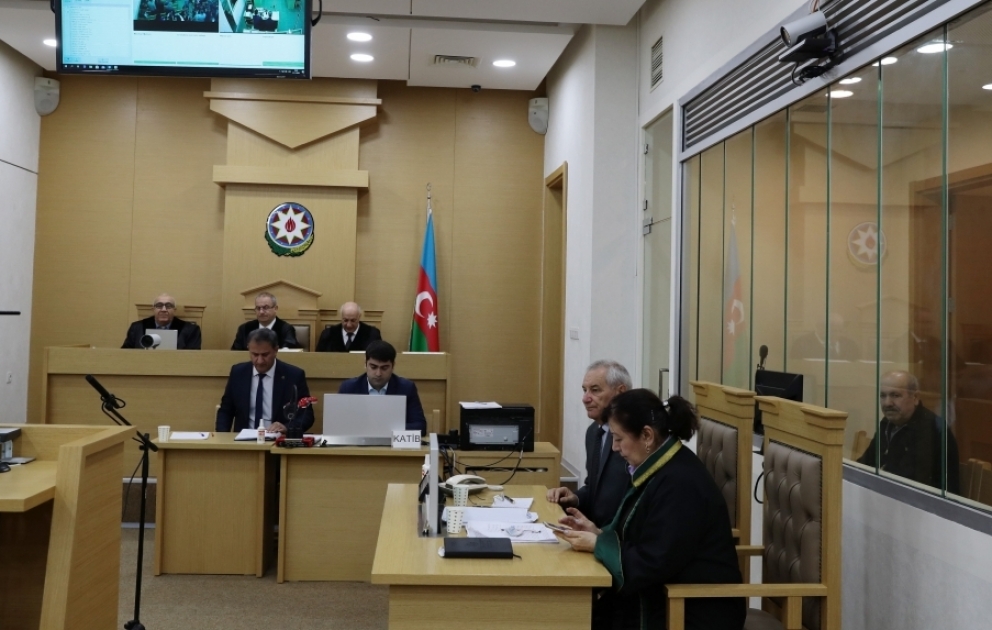 Vaqif Xaçaturyanın məhkəmə prosesində zərərçəkmiş şəxslər və onların hüquqi varisləri ifadə verirlər VİDEO