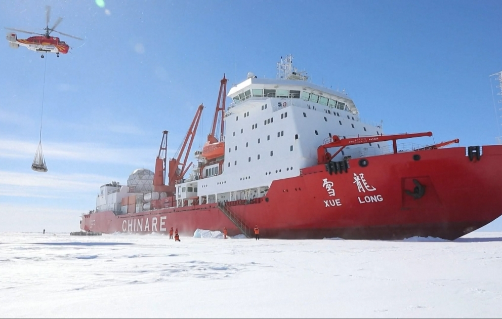 Biggest Chinese Antarctic fleet sets off to build research station VIDEO