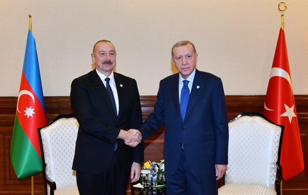 President of Azerbaijan Ilham Aliyev held meeting with President of Türkiye Recep Tayyip Erdogan in Astana VIDEO