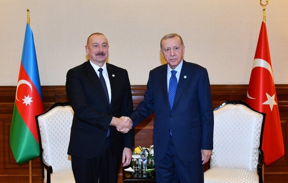 Les présidents Ilham Aliyev et Recep Tayyip Erdogan s’entretiennent à Astana  MIS A JOUR VIDEO