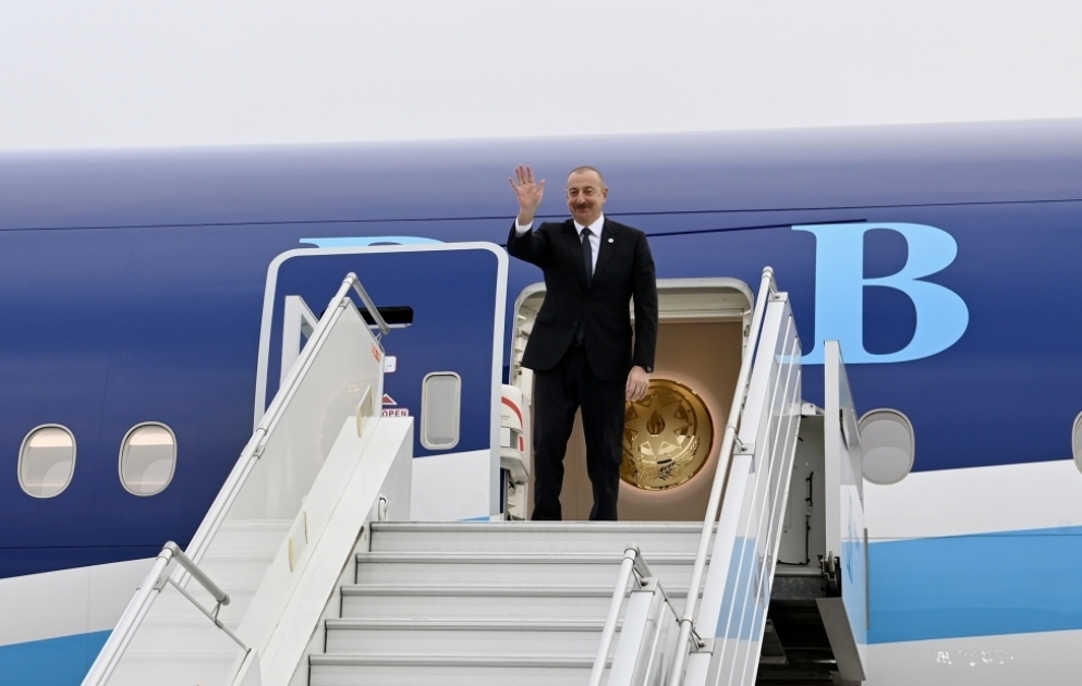 President of Azerbaijan Ilham Aliyev concluded his visit to Kazakhstan VIDEO