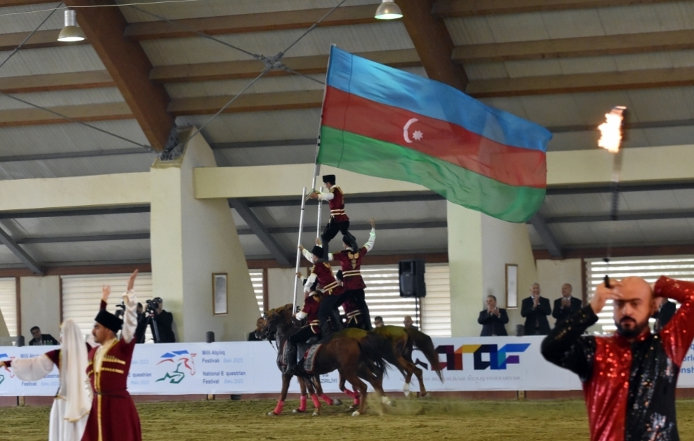 Bakıda Milli Atçılıq Festivalının açılış mərasimi keçirilib VİDEO