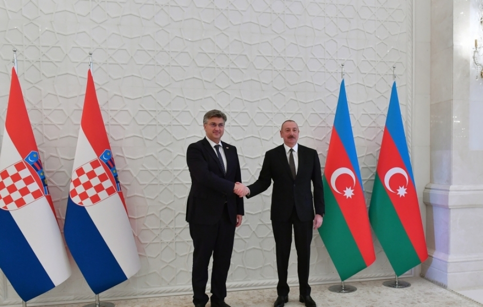 Le président azerbaïdjanais s’entretient avec le Premier ministre croate MIS A JOUR VIDEO