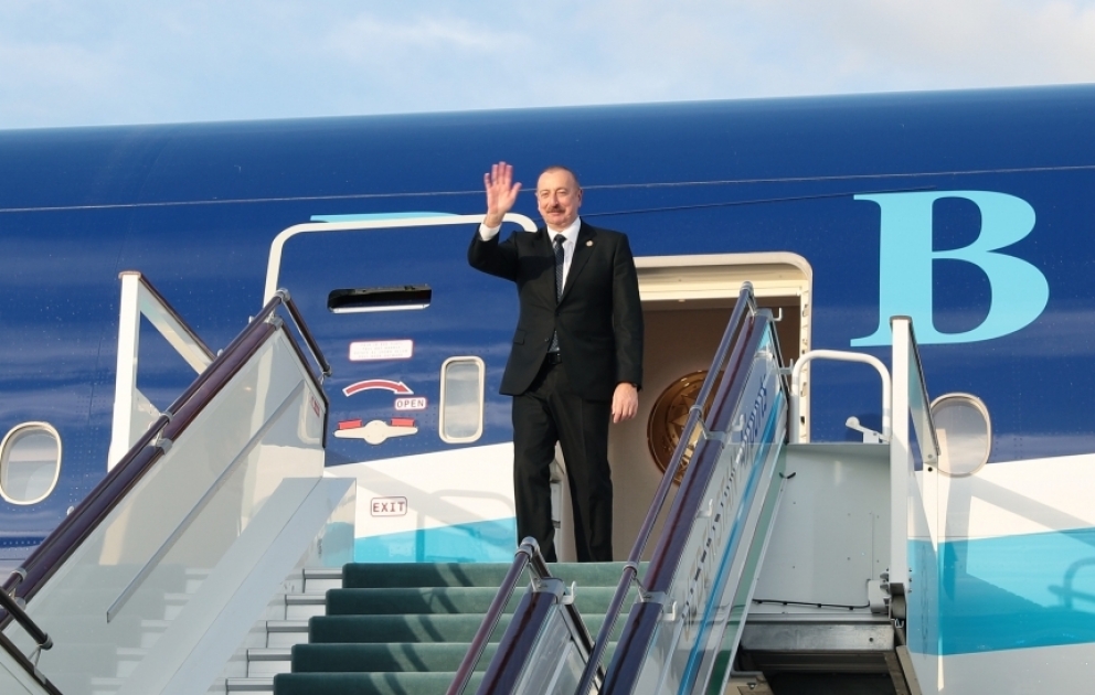 President of Azerbaijan Ilham Aliyev concluded his visit to Uzbekistan VIDEO