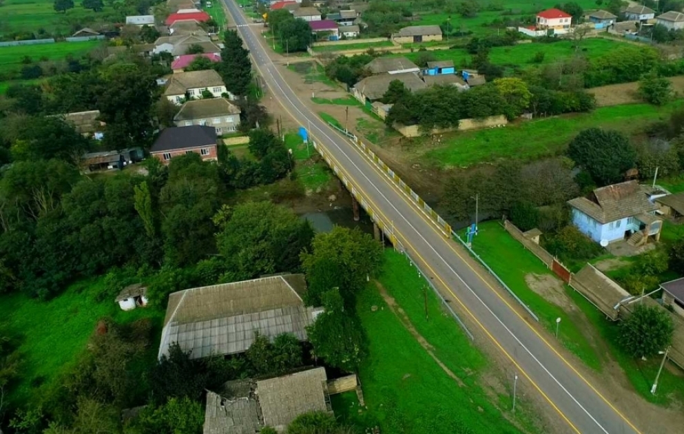 Masallıda 38 km uzunluğunda avtomobil yolu yenidən qurulub VİDEO