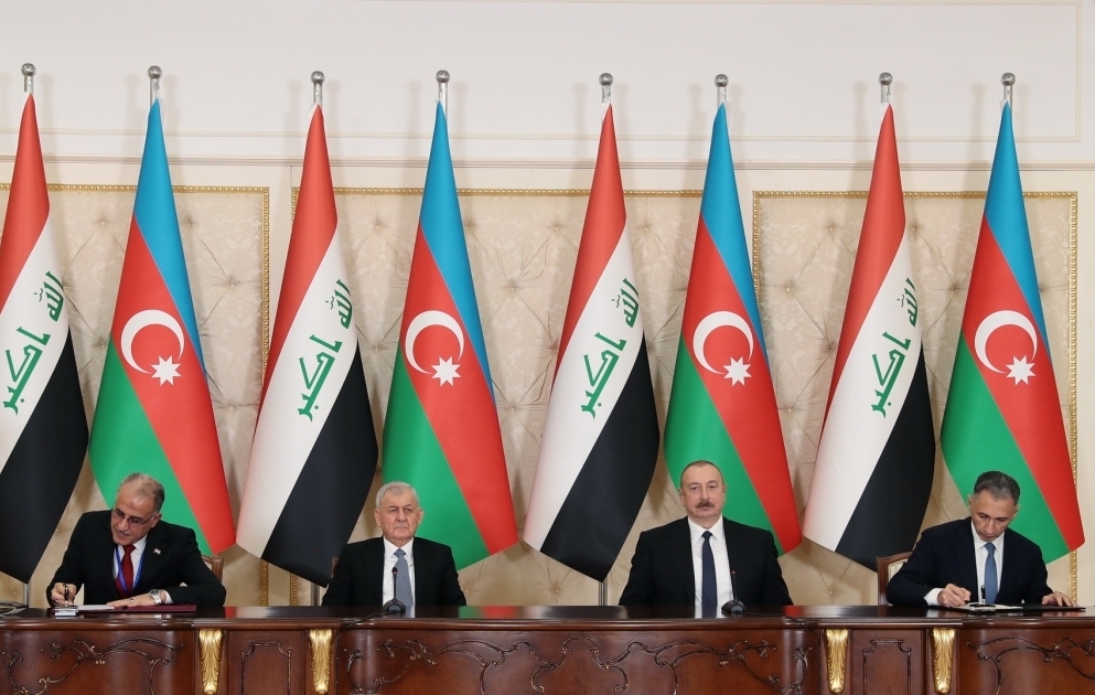 L’Azerbaïdjan et l’Irak signent un certain nombre de documents MIS A JOUR VIDEO