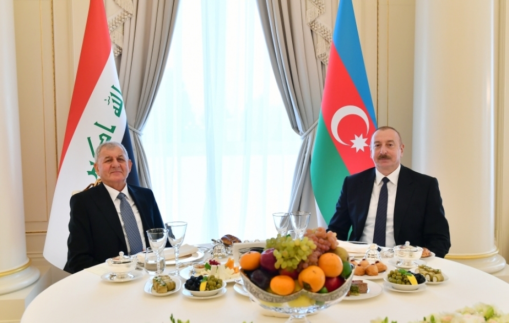 Un déjeuner officiel offert en l’honneur du président irakien VIDEO
