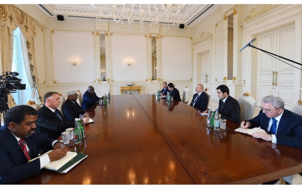 Prezident İlham Əliyev İslam Əməkdaşlıq Təşkilatının Baş katibini qəbul edib YENİLƏNİB VİDEO