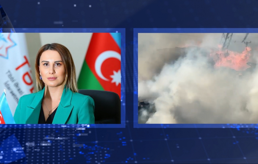 TƏBİB: Bakıda inşaat materialları bazarında yanğın zamanı bir nəfər ölüb YENİLƏNİB VİDEO