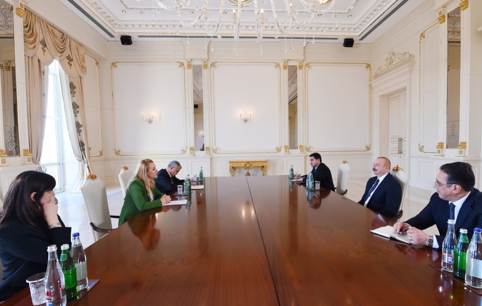 President Ilham Aliyev received Executive Secretary of UN Economic Commission for Europe VIDEO