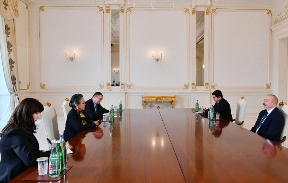 President Ilham Aliyev received Executive Secretary of UN Economic and Social Commission for Asia and the Pacific  VIDEO