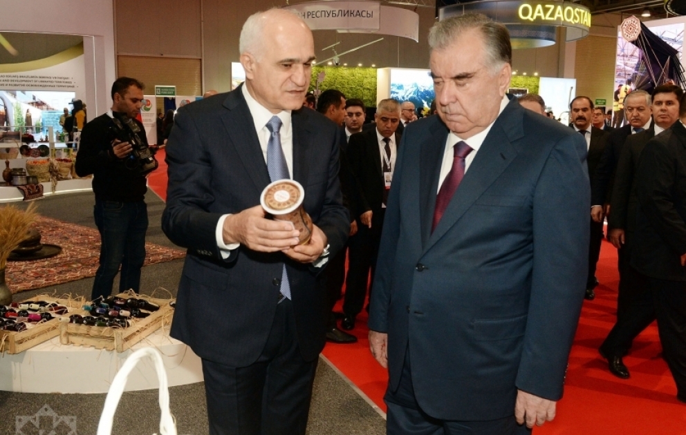 President of Tajikistan views exhibition called “SPECA Countries Exhibition: Regional Cooperation for Sustainable Development” VIDEO