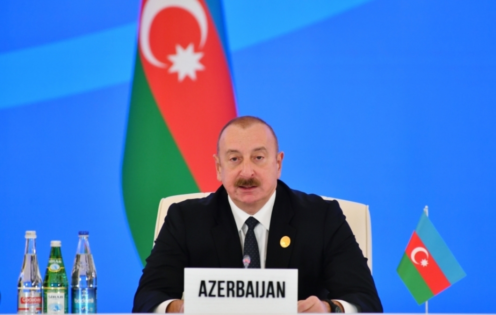 Президент Ильхам Алиев: Мир, стабильность, спокойствие, развитие в странах-членах СПЕКА – большое достижение наших государств и народов  ВИДЕО