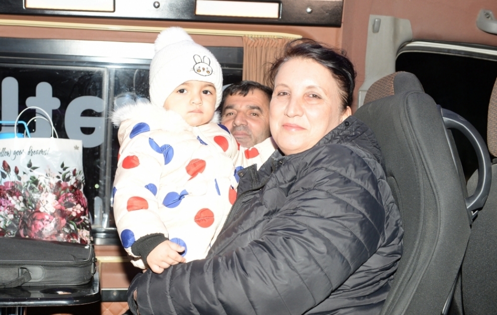Füzuli şəhərinə növbəti köç karvanı yola düşüb VİDEO