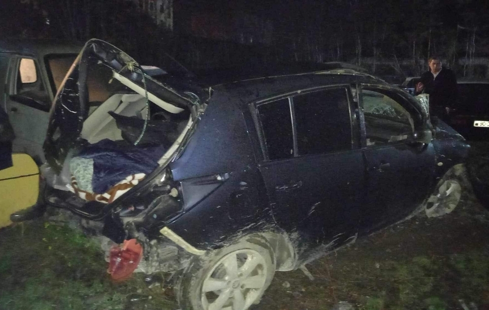 Ödənişli yolun Xaçmaz rayonundan keçən hissəsində qəza: ölənlər var VİDEO