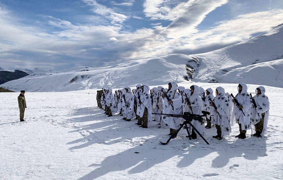 Azerbaijan Army’s Chief of General Staff inspects combat readiness of military units stationed in high mountainous areas VIDEO