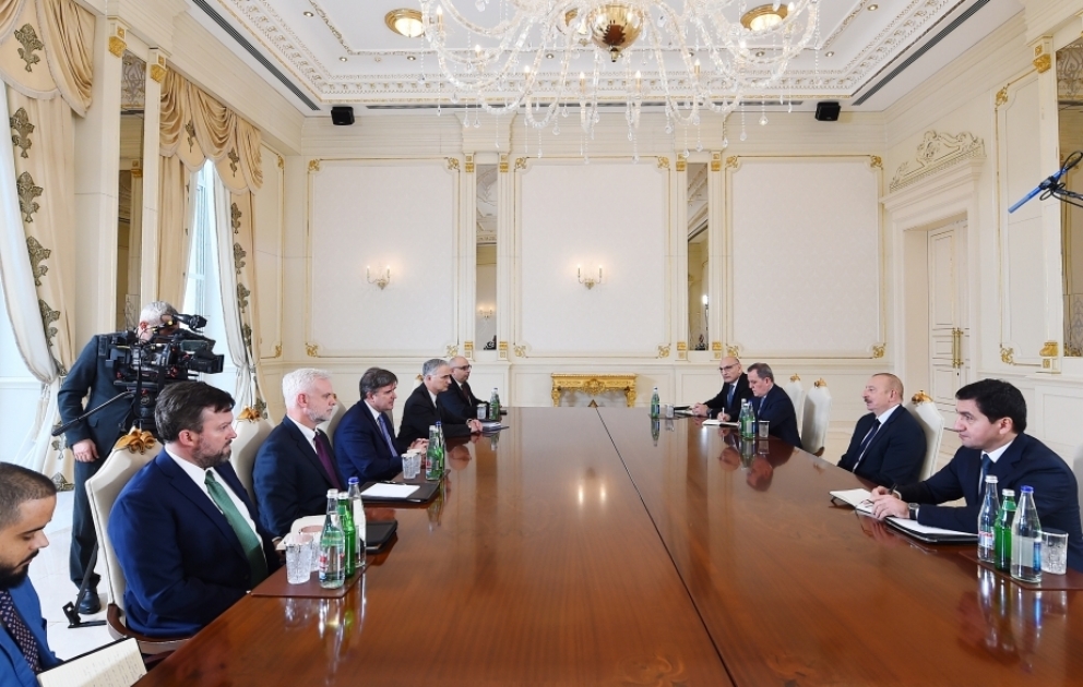 Präsident Ilham Aliyev empfängt stellvertretenden US-Außenminister AKTUALISIERT VIDEO