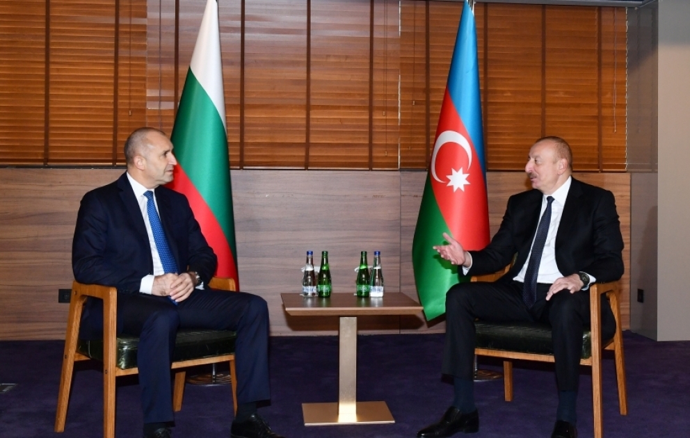 President of Azerbaijan Ilham Aliyev held one-on-one meeting with President of Bulgaria Rumen Radev VIDEO