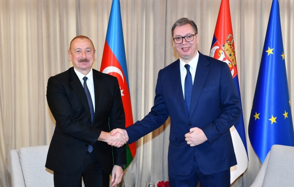 Azərbaycan Prezidenti İlham Əliyevin Serbiya Prezidenti Aleksandar Vuçiçlə təkbətək və geniş tərkibdə görüşləri olub YENİLƏNİB VİDEO