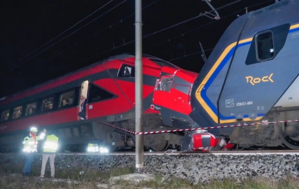 Train crash near Faenza causes injuries to 17 people VIDEO