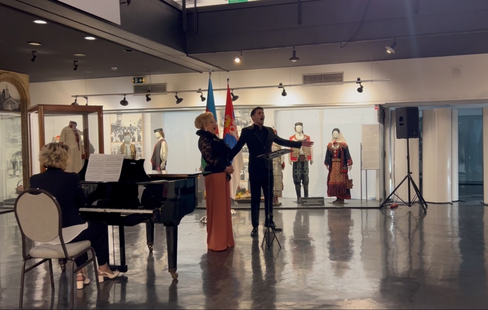 “Heydər Əliyev İli” çərçivəsində Serbiyada konsert təşkil olunub VİDEO