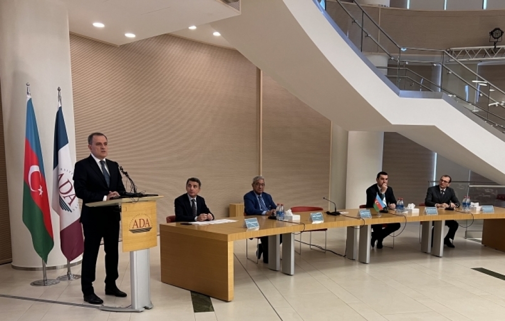 Ulu Öndər Heydər Əliyevin 100 illiyinə həsr olunmuş diplomatiya həftəsinin açılışı olub VİDEO