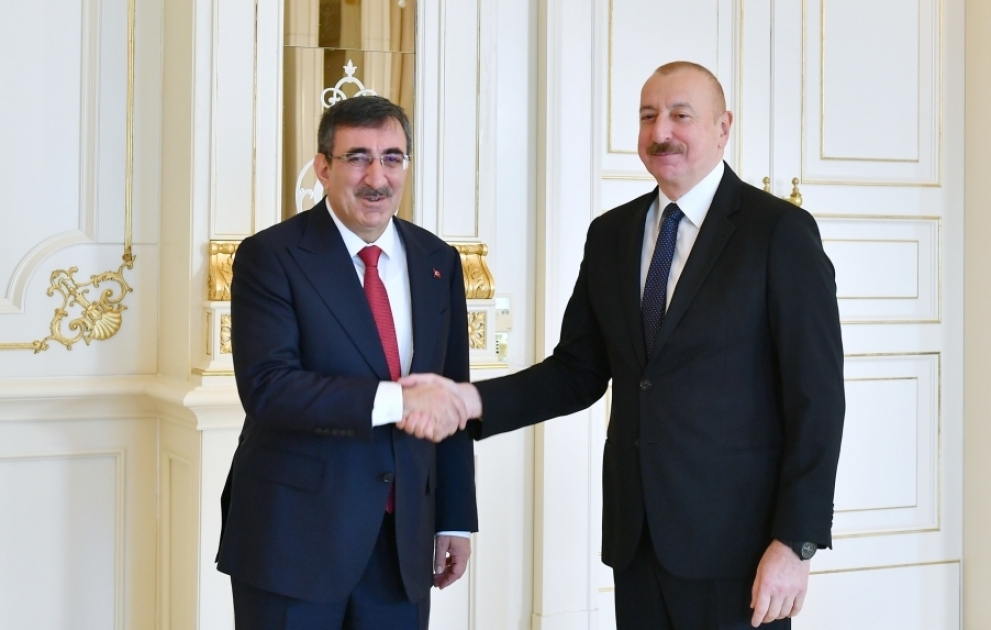 President Ilham Aliyev met with Vice President of Türkiye Cevdet Yilmaz VIDEO