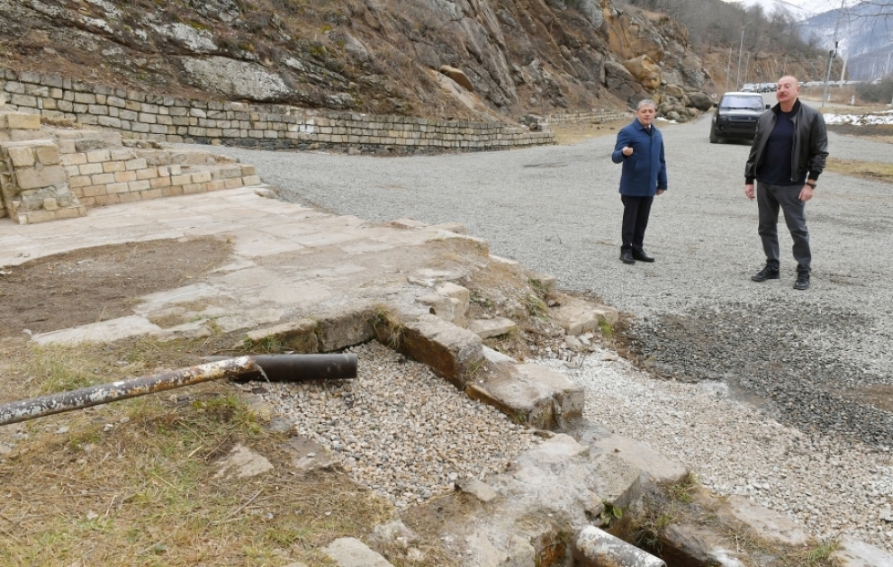 Prezident İlham Əliyev Şuşa rayonundakı “Saxsı” bulağında olub YENİLƏNİB VİDEO