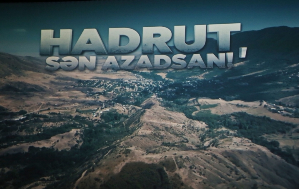 "Hadrut, sən azadsan!" sənədli filminin təqdimatı olub VİDEO